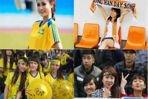 Mê mẩn những nữ CĐV V-League xinh đẹp như hot girl